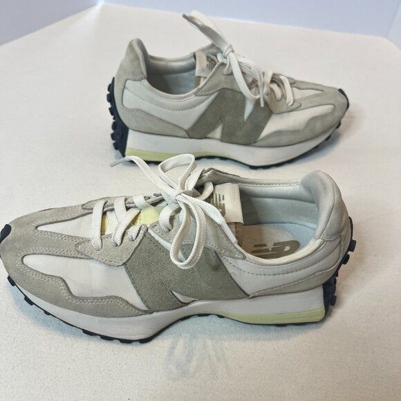 New Balance 327 Sneakers WS327PS Turtledove Grey Green Womens Size 9 - Picture 8 of 15